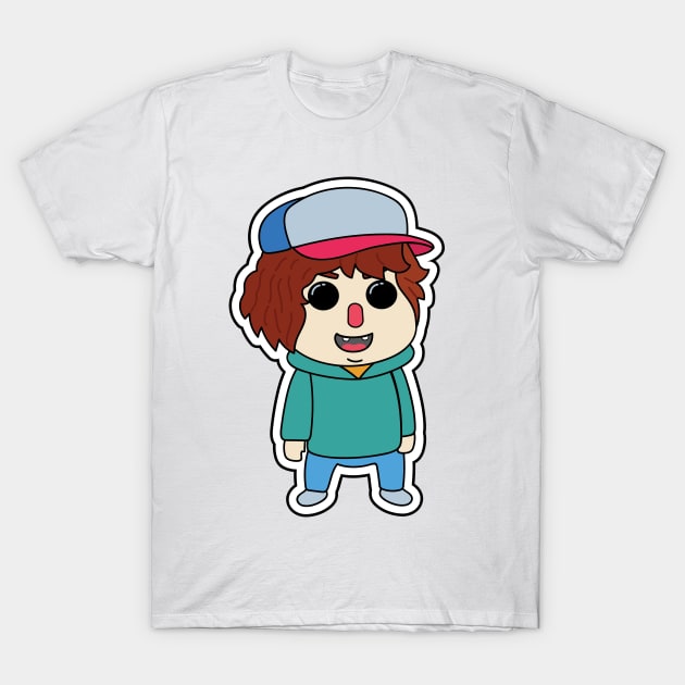 Dustin Cute Face T-Shirt by HijriFriza